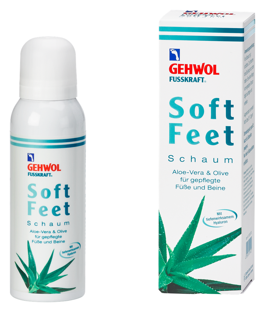 GEHWOL Fusskraft - Soft Feet Foam, 125ml